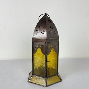 Decorative tea light holder from India
